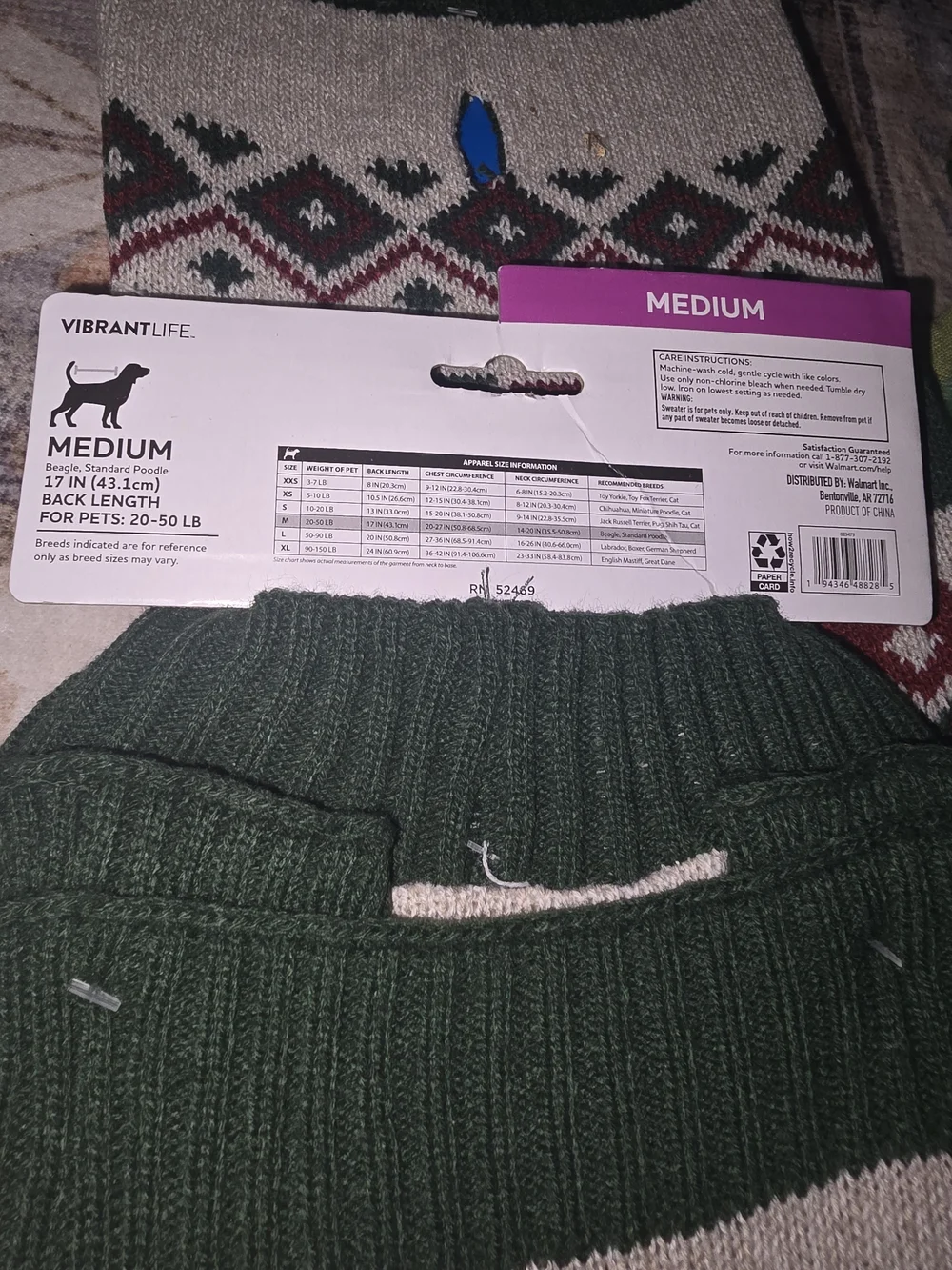 Medium Dog Clothing Bundle With Grinch Onesie & Truck Sweaters